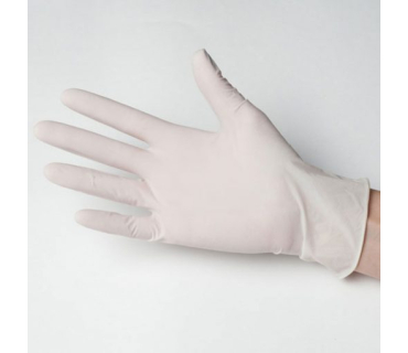 Рукавички латексні з пудрою, 100 шт
