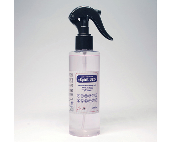 Дезинфікуючий засіб Spirit Dez 200 мл, спрей