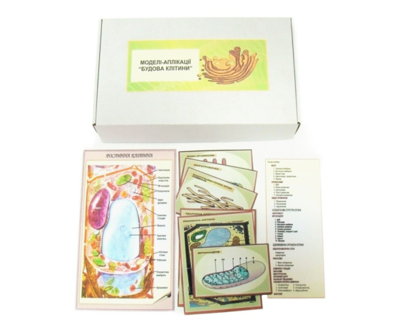 Друкований посібник "Будова клітини"