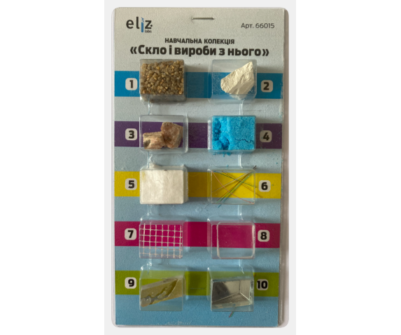 Колекція "Скло та вироби з нього" (роздаткова)