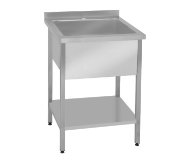 Мийка виробнича 1-секційна з полицею