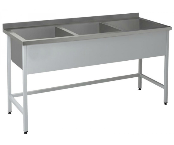 Мийка виробнича 3-секційна без полиці