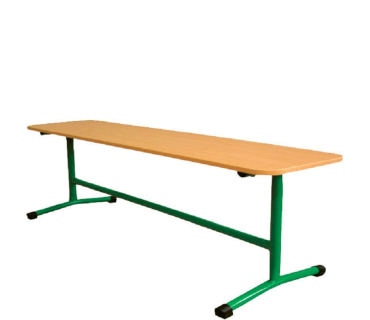 Скамья школьная (с прямыми ножками)