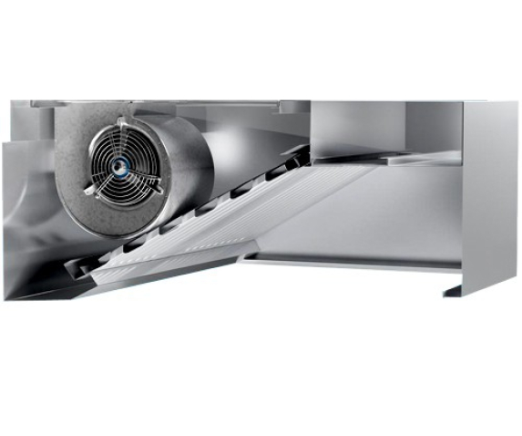 Витяжка закрита 1,0 м - з двигуном, регулятором, фільтром і лампою