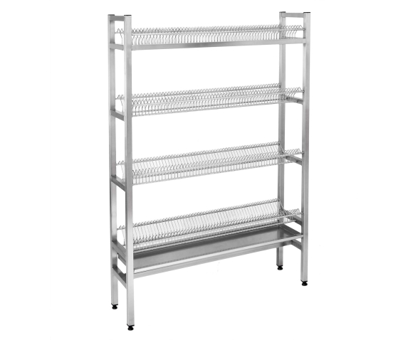 Стелаж для сушіння посуду, 4 полиці