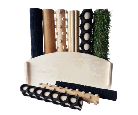 Тактильний тренажер для рук і ніг з підставкою