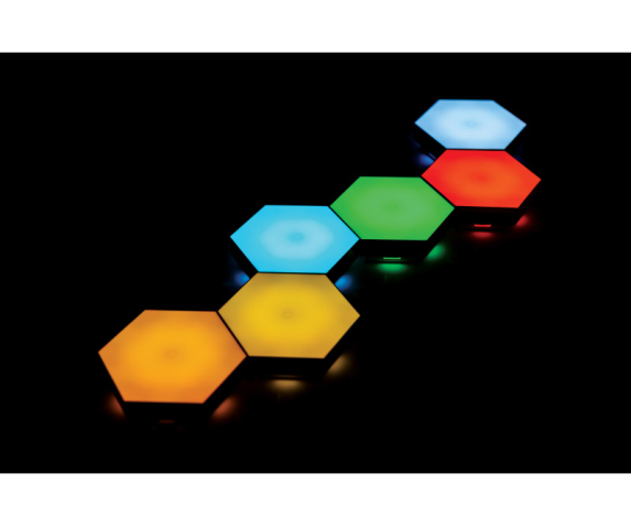 Настінні сенсорні соти з підсвіткою