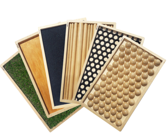 Тактильна сенсорна доріжка з підставкою