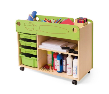 Мобільний стелаж для дидактичного матеріалу з...