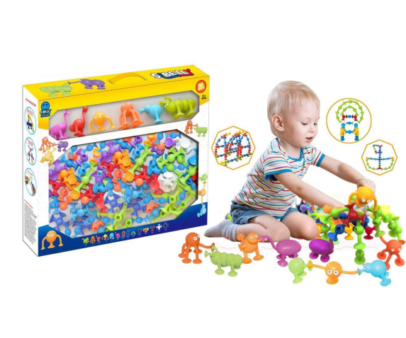 Набір для конструювання на присосках, 90 шт