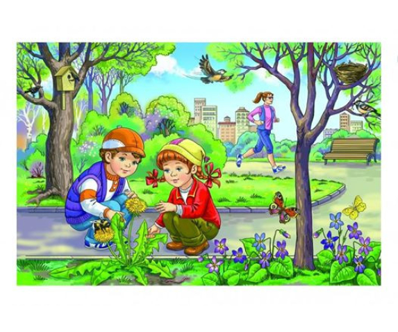 Розповідаємо разом. Сюжетні картини.