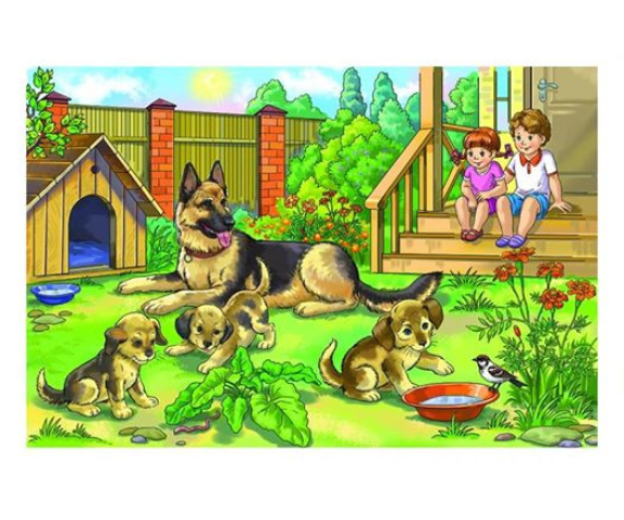 Розповідаємо разом. Сюжетні картини.