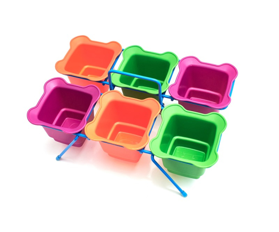 Підставка з лотками для канцелярії