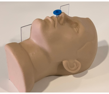 Манекен для тренування у постановці назофарен...