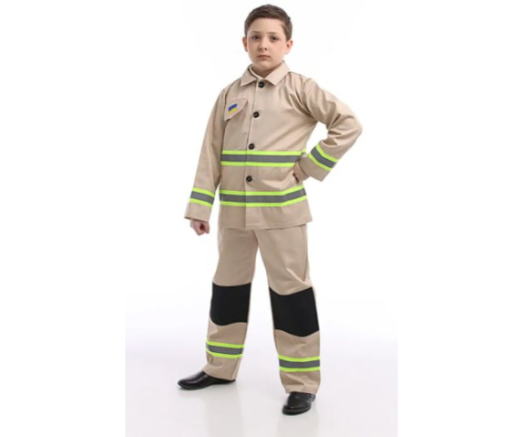 Дитяча спеціальна форма пожежника-вогнеборця