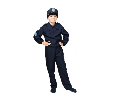 Дитяча спеціальна форма інспектора поліції