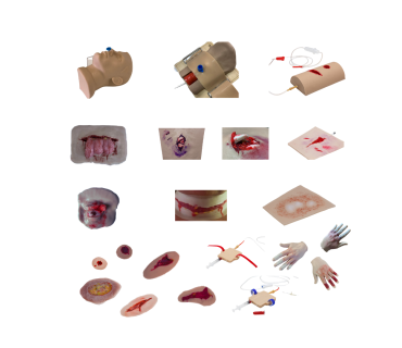 Набір імітаторів вогнепальних, травматичних т...