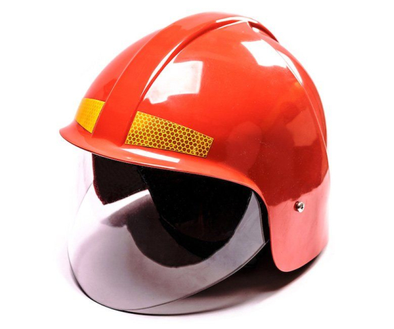 Каска пожежна "КП-10" з кріпленням для ліхтаря