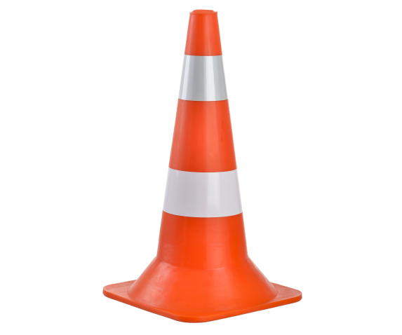 Конус дорожній пластиковий
