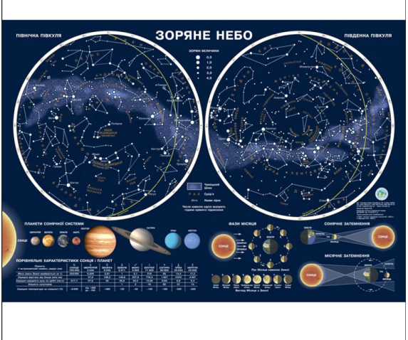 Мапа зоряного неба