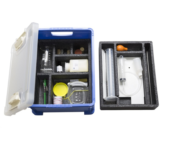 Прилад для демонстрації тиску всередині рідини, тип 1