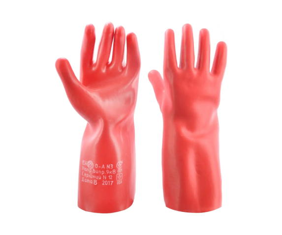 Рукавички діелектричні