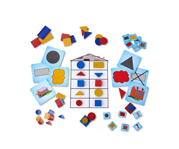 Набір розвивальних ігор для навчання за методикою З. Дьєнеша (набір вчителя)