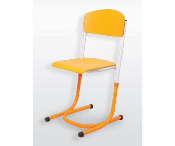Стілець учнівський (на круглій трубі, №3-6)
