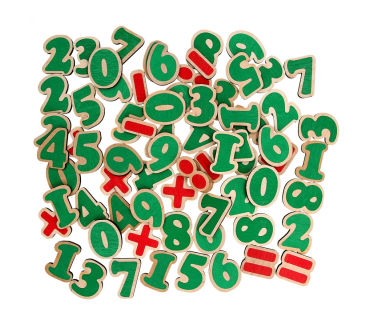 Набір "Цифри та знаки на магнітах"