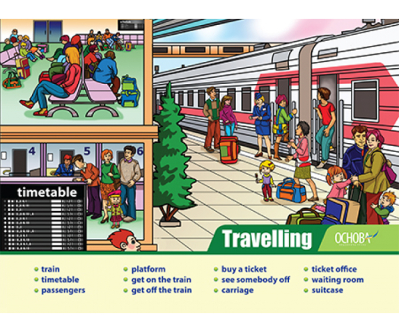 Комплект плакатів для рольових ігор (англійська мова)