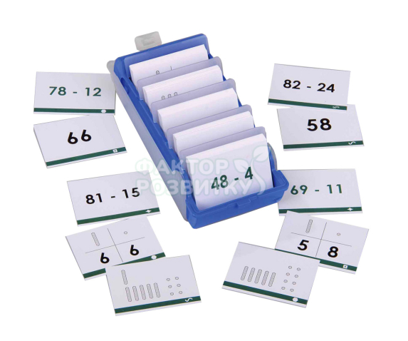 Набори карток для лічби та усного рахунку від 0 до 100