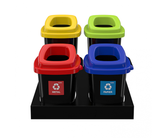 Набір сегрегації відходів 2 х 28 л 2 х 45 л