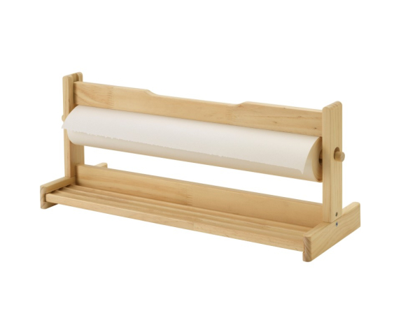 Дерев'яна підставка під рулонний папір для малювання