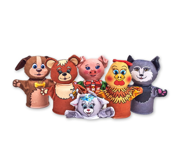 Ляльковий театр "Тварини" (6 од.)