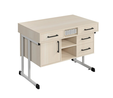 Лабораторний стіл з електропроводкою та місце...