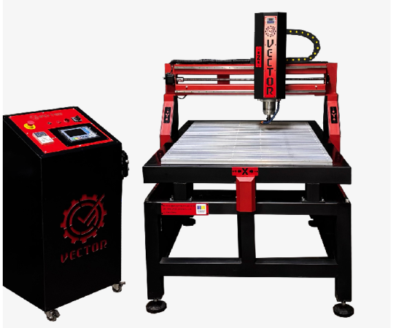 Цифровий фрезерувальний верстат для обробки металу з ЧПУ, витратними матеріалами, тип 1