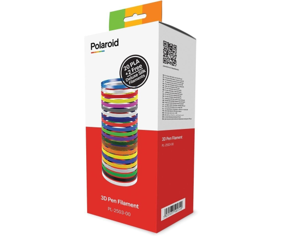 Набір нитки PLA для 3D ручки (22 кольори)