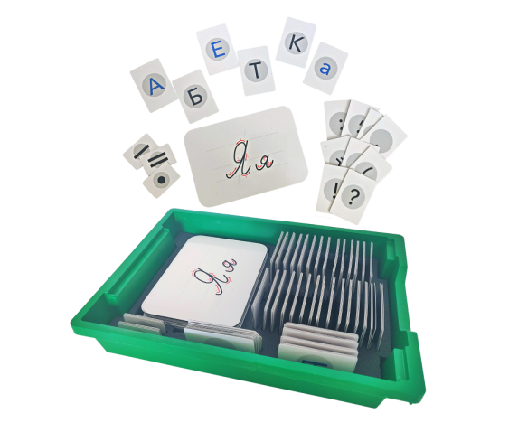 Комплект наборів карток з навчання грамоти учнів початкових класів