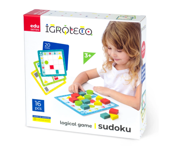 Гра логічна "Судоку геометричне"