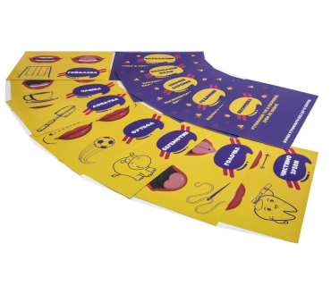 Набір логопедичних карток для розвитку артику...