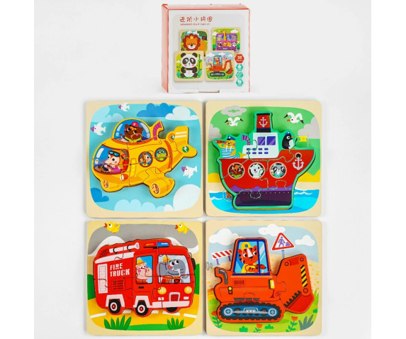 Логічна гра "Пазли з рамкою" 