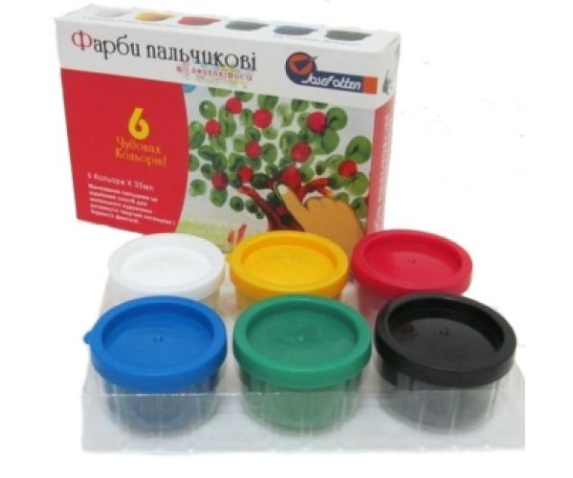 Фарби пальчикові
