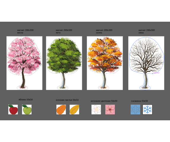 Набір моделей на магнітній основі (природничо-освітня галузь)