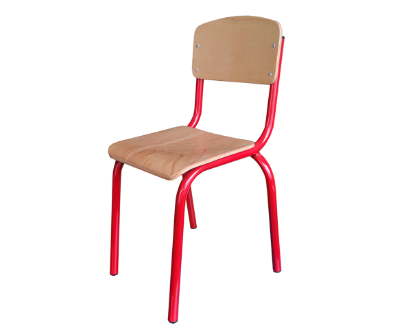 Стілець дитячий ISO, ростова група №2, фарбований