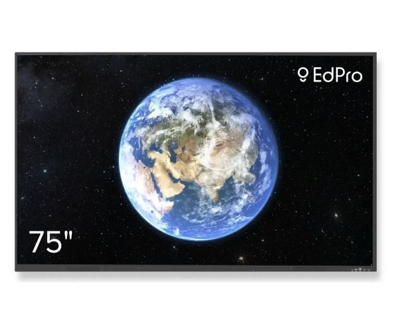 Интерактивная панель EdPro 75", Windows/Android, с настенным креплением