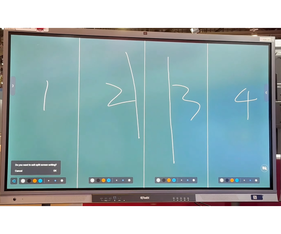 Інтерактивна панель Elizlabs IQTouch 65", Android з мобільною стійкою	