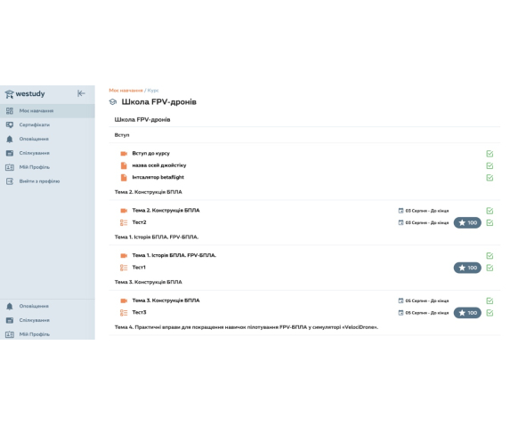 Школа FPV-дронів
