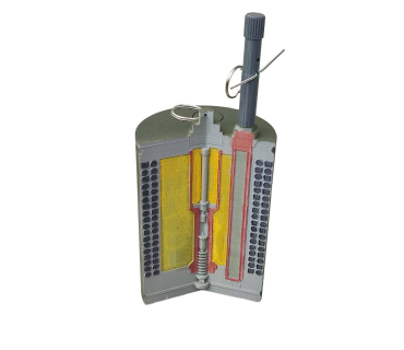 Протипіхотна вистрибуюча уламкова міна кругов...