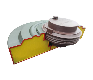 Протитанкова міна «ТМ-62» з «МВЧ-62» макет у ...