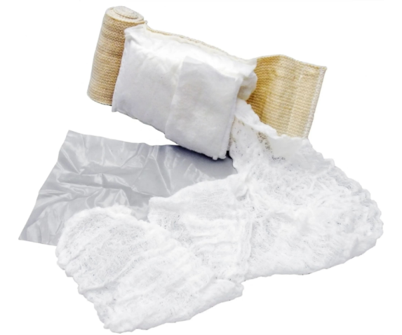 Бандаж компресійний з матеріалом для глибокої тампонади рани